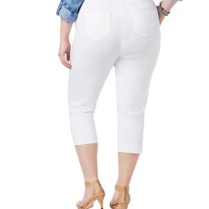Style & Co. white crop dress pants